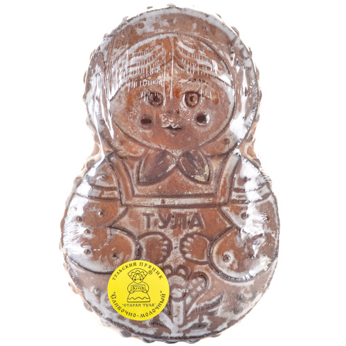 Пряник «Матрешка», начинка варёная сгущёнка, 400 гр.