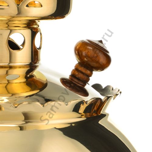 Самовар электрический 3 литра «Золотой петушок», золотой