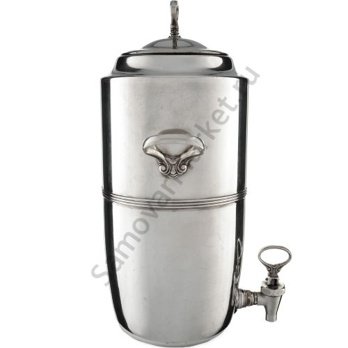 Диспенсер для напитков 14 литров, мельхиор