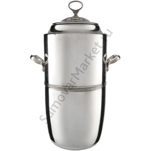 Диспенсер для напитков 14 литров, мельхиор