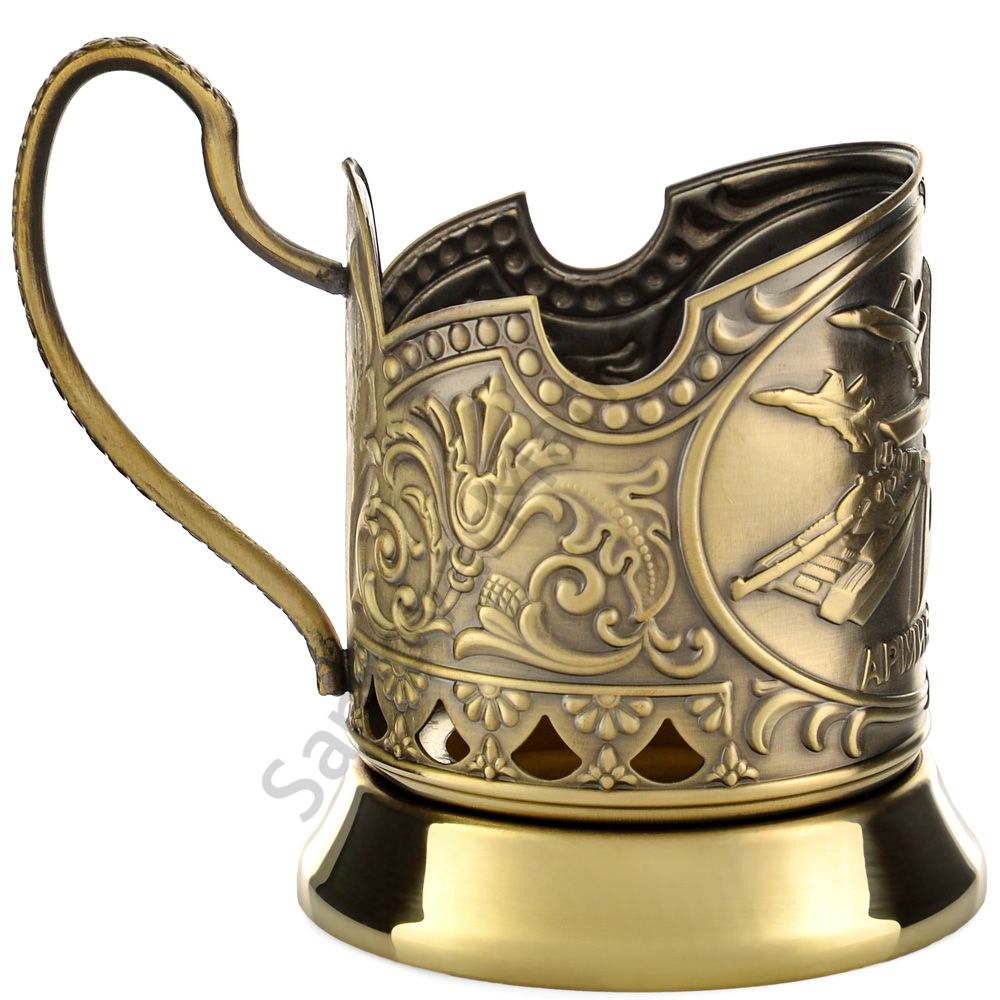 Подстаканник латунный «Армия» Подстаканник латунный «Армия»