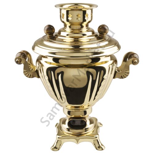 Самовар электрический 2 литра формы «Чаша», золотой, категория «Стандарт» Самовар электрический 2 литра формы «Чаша», золотой, категория «Стандарт»