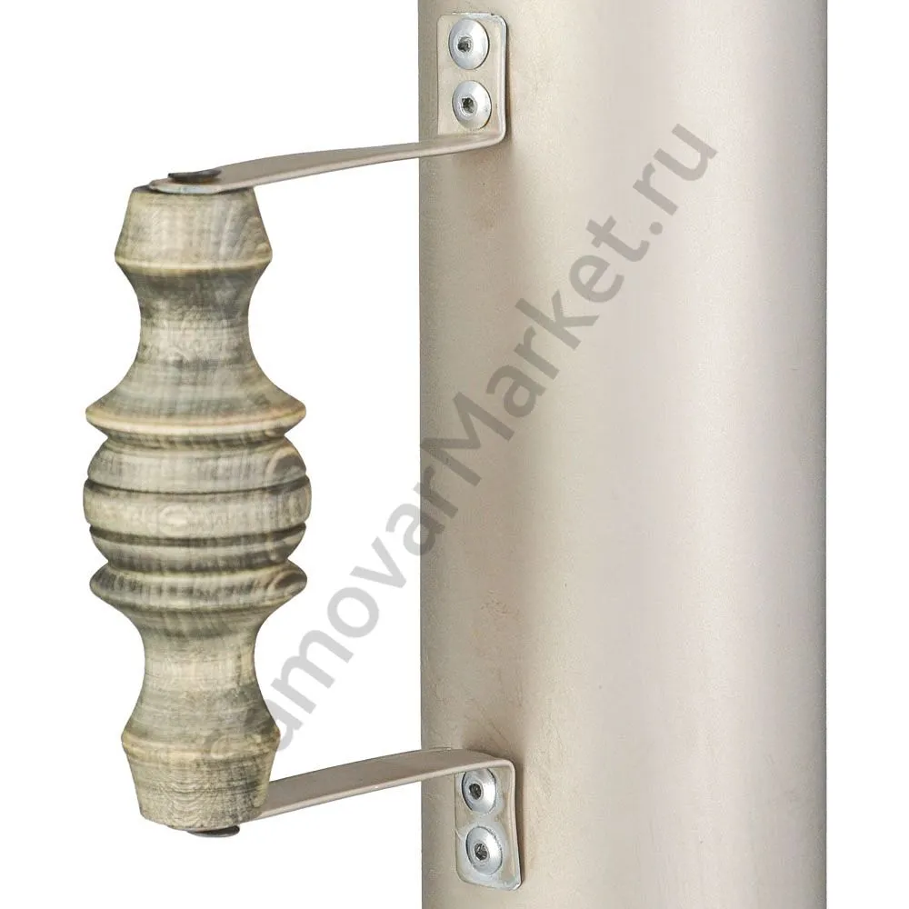 Труба 61 мм для самовара серебристая с травлением по никелю «Люкс»  Труба 61 мм для самовара серебристая с травлением по никелю «Люкс»