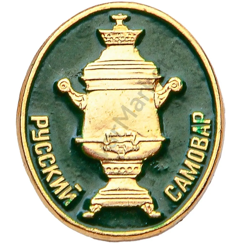 Значок «Русские самовары», в ассортименте