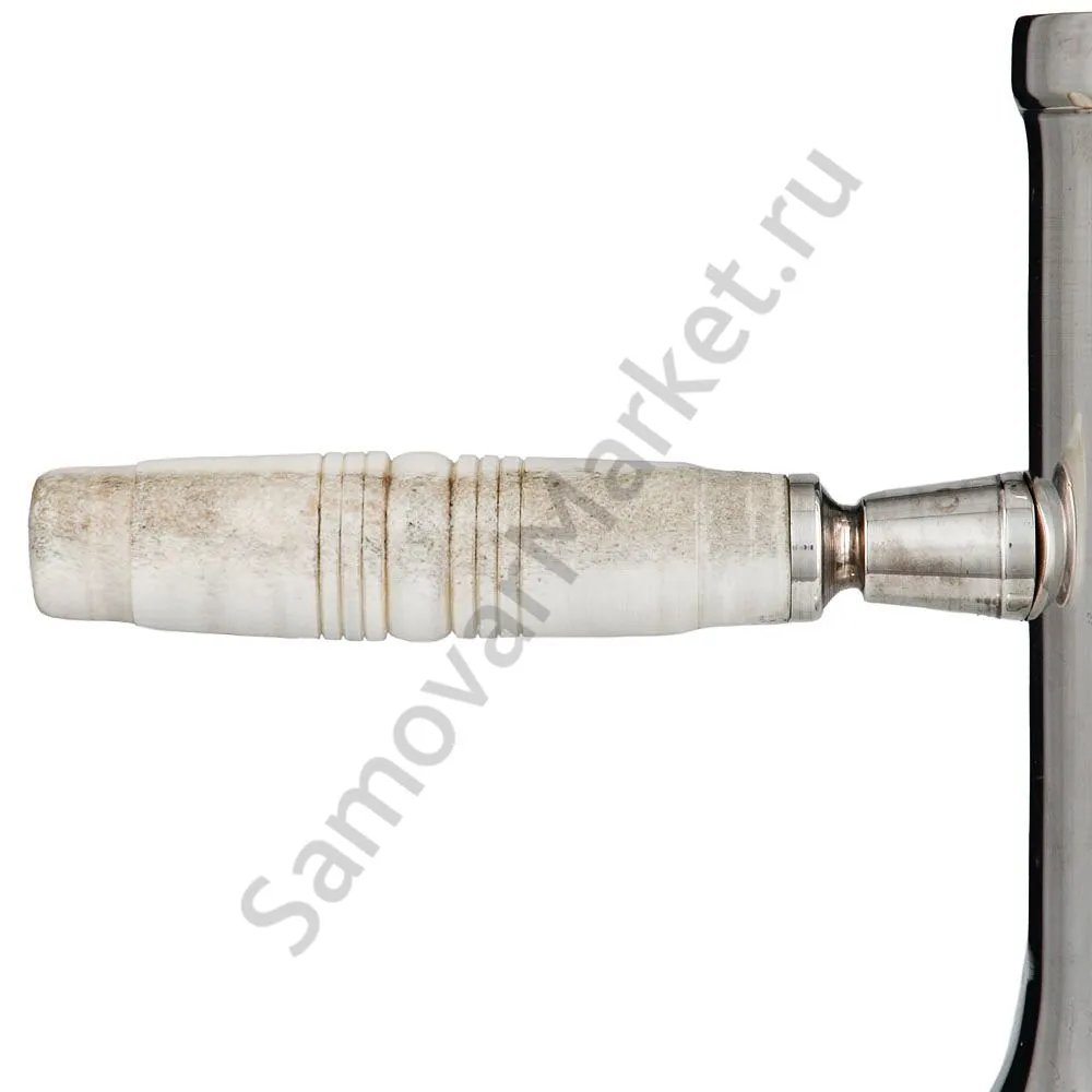 Самовар антикварный на дровах «Тет-а-тет» 1,9 литра формы «Рюмка» Маликова с трубой, серебрение Самовар антикварный на дровах «Тет-а-тет» 1,9 литра формы «Рюмка» Маликова с трубой, серебрение