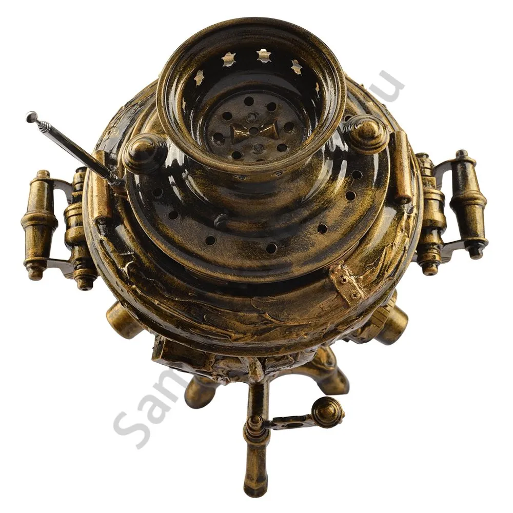 Музыкальный проигрыватель «Самовар» в авторском оформлении