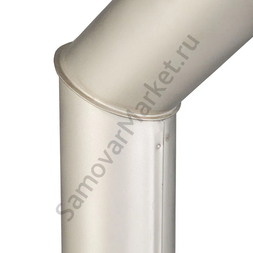 Труба 61 мм для самовара серебристая с травлением по никелю «Люкс»  Труба 61 мм для самовара серебристая с травлением по никелю «Люкс»
