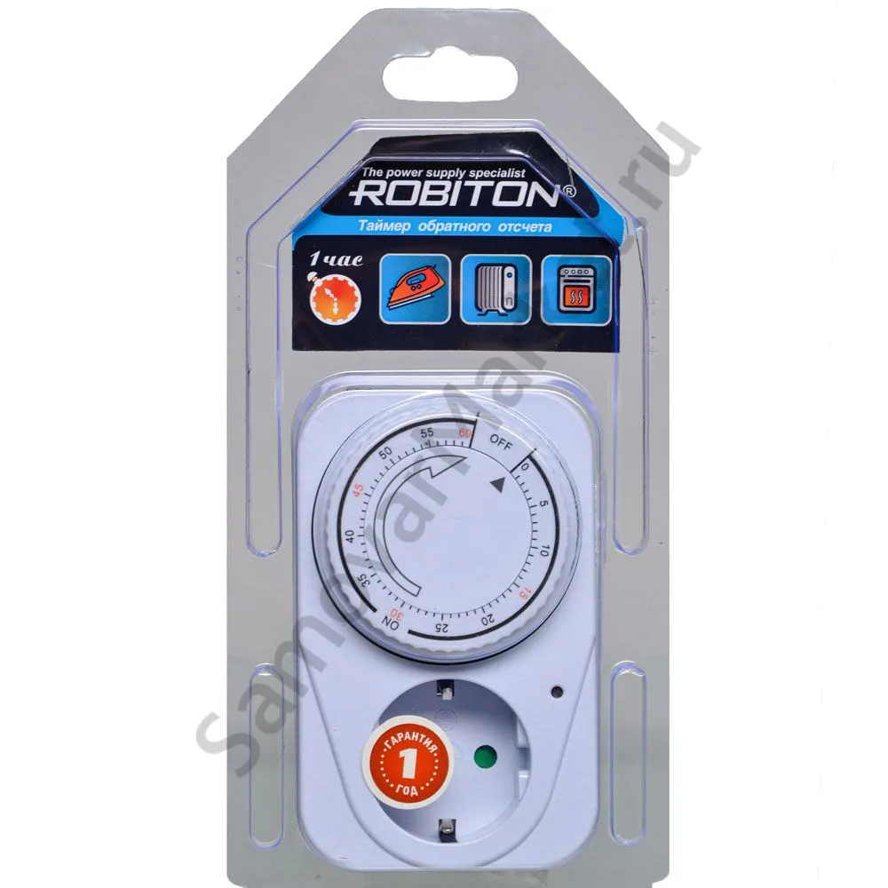 Розетка-таймер для отключения электрического самовара