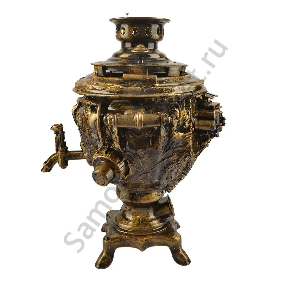 Музыкальный проигрыватель «Самовар» в авторском оформлении