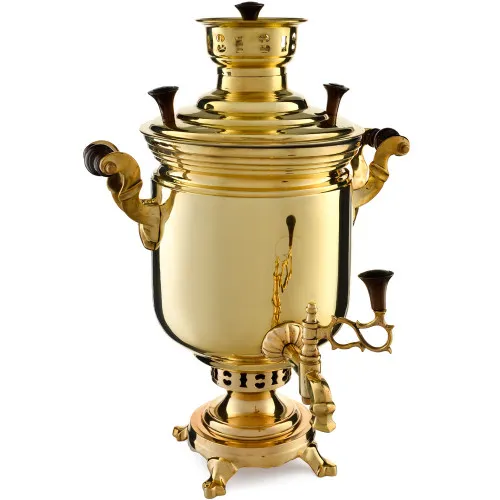 Самовар антикварный на дровах 5 литров формы «Банка», послевоенный, литьё, уценка Самовар антикварный на дровах 5 литров формы «Банка», послевоенный, литьё, уценка