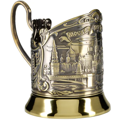 Подстаканник латунный «Москва» Подстаканник латунный «Москва»