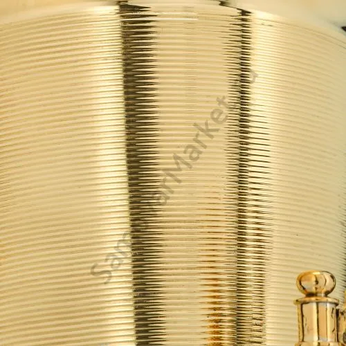 Самовар электрический 4 литра формы «Рюмка с вибронакаткой», золотой, категория «Стандарт» Самовар электрический 4 литра формы «Рюмка с вибронакаткой», золотой, категория «Стандарт»