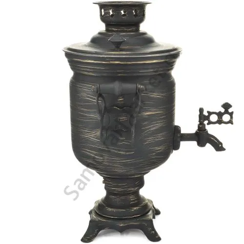 Самовар электрический 3 литра формы «Банка» золотые нити в патине, категория «Эксклюзив» Самовар электрический 3 литра формы «Банка» золотые нити в патине, категория «Эксклюзив»