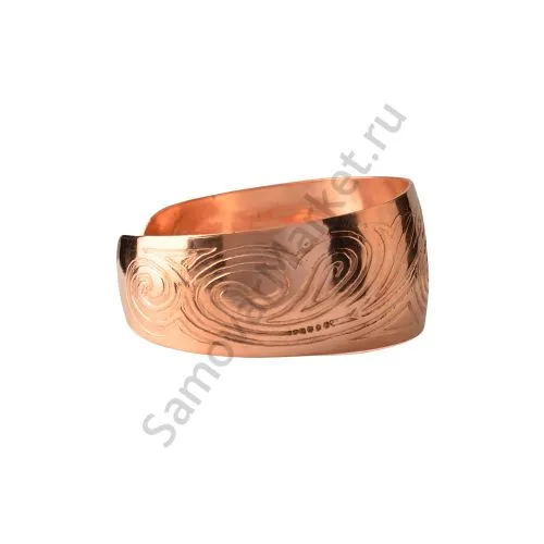 Браслет медный «Узоры» Браслет медный «Узоры»