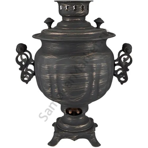 Самовар электрический 3 литра формы «Овал» золотые нити в патине, категория «Эксклюзив» Самовар электрический 3 литра формы «Овал» золотые нити в патине, категория «Эксклюзив»