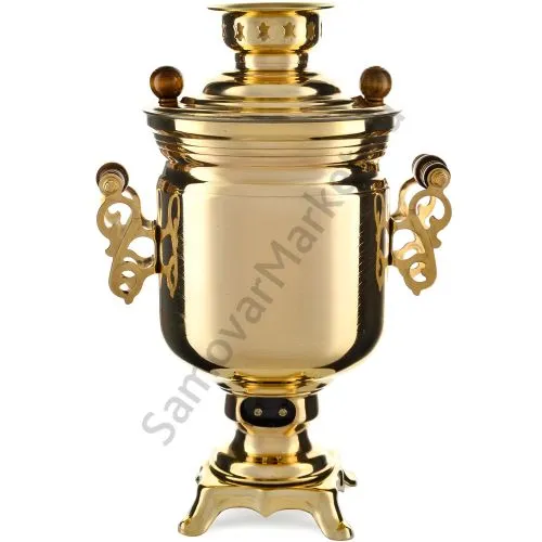 Самовар электрический 3 литра формы «Банка с гербом РФ », золотой, категория «Стандарт» Самовар электрический 3 литра формы «Банка с гербом РФ », золотой, категория «Стандарт»