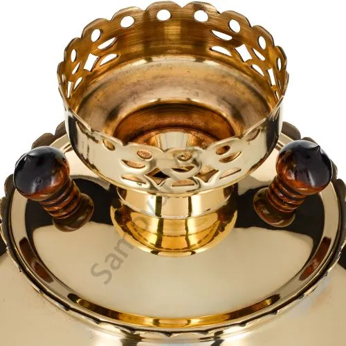 Самовар электрический 3 литра формы «Шар», золотой, категория «Стандарт» Самовар электрический 3 литра формы «Шар», золотой, категория «Стандарт»