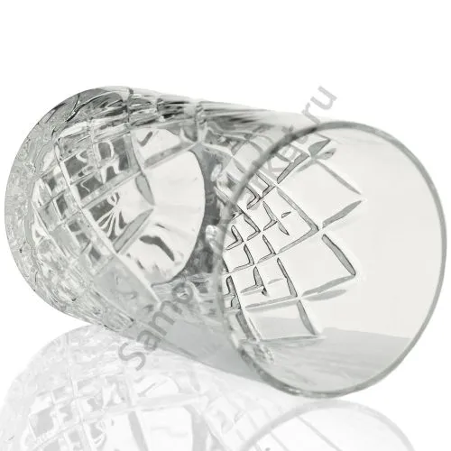 Стакан для подстаканника хрустальный «Ромбики крупные» Стакан для подстаканника хрустальный «Ромбики крупные»