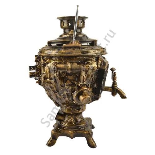 Музыкальный проигрыватель «Самовар» в авторском оформлении Музыкальный проигрыватель «Самовар» в авторском оформлении