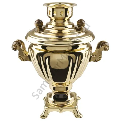 Самовар электрический 2 литра формы «Чаша», золотой, категория «Стандарт» Самовар электрический 2 литра формы «Чаша», золотой, категория «Стандарт»