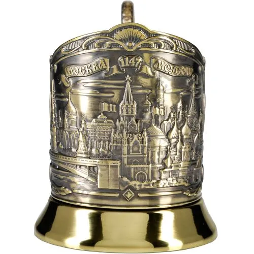 Подстаканник латунный «Москва» Подстаканник латунный «Москва»