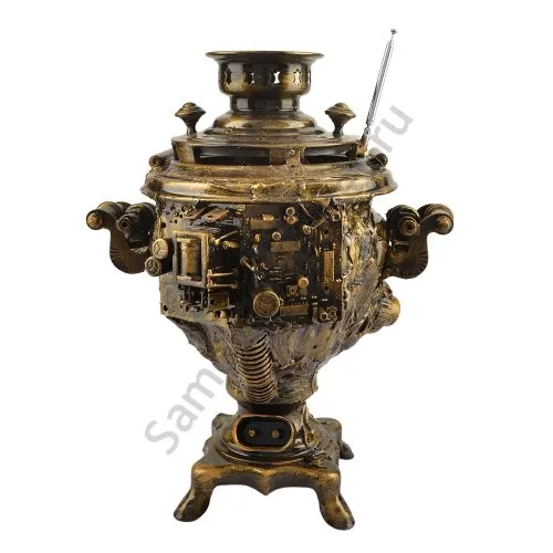 Музыкальный проигрыватель «Самовар» в авторском оформлении Музыкальный проигрыватель «Самовар» в авторском оформлении