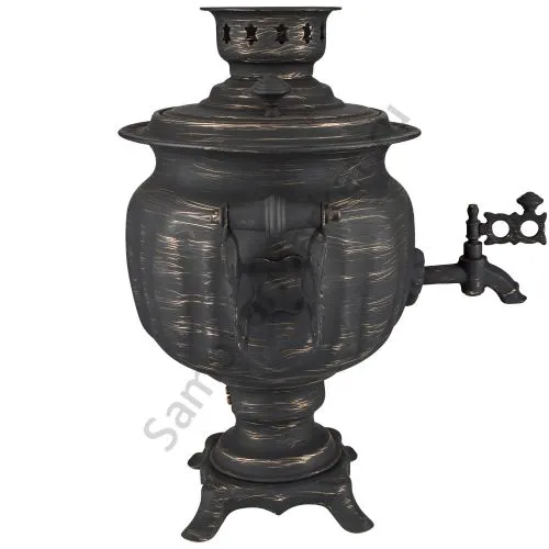 Самовар электрический 3 литра формы «Овал» золотые нити в патине, категория «Эксклюзив» Самовар электрический 3 литра формы «Овал» золотые нити в патине, категория «Эксклюзив»