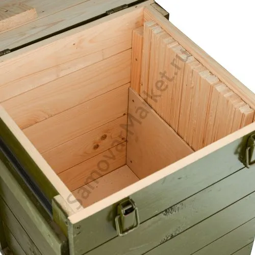 Ящик деревянный для самовара до 5 литров, полевой Ящик деревянный для самовара до 5 литров, полевой