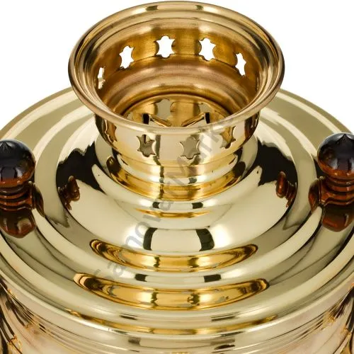 Самовар электрический 3 литра формы «Банка», золотой, категория «Стандарт» Самовар электрический 3 литра формы «Банка», золотой, категория «Стандарт»