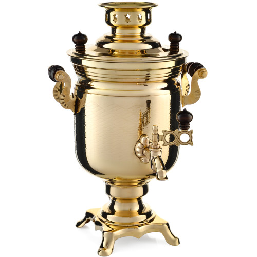 Самовар электрический 3 литра формы «Банка с вибронакаткой», золотой, категория «Стандарт» Самовар электрический 3 литра формы «Банка с вибронакаткой», золотой, категория «Стандарт»