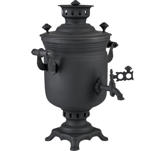 Самовар на дровах 2,8 литра формы «Банка», категория «Эксклюзив», «Графит» Самовар на дровах 2,8 литра формы «Банка», категория «Эксклюзив», «Графит»